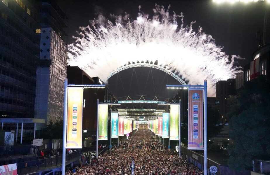 Finala EURO 2020, de pe Wembley, ar fi fost un eveniment „super-propagator” de Covid-19. Detalii incredibile din Anglia