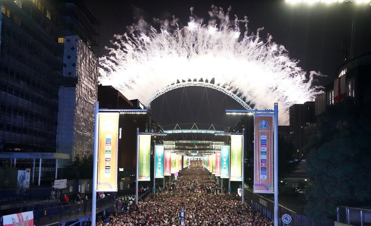 Finala EURO 2020, de pe Wembley, a fost un eveniment „super-propagator” de Covid-19