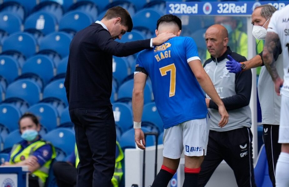 Steven Gerrard, veşti de ultimă oră despre Ianis Hagi. Ce se întâmplă cu românul înaintea returului Rangers – Malmo, din preliminariile Champions League