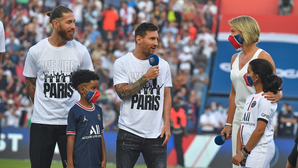 Lionel Messi și Sergio Ramos, primele declarații în fața fanilor lui PSG. „Este incredibil, sunt foarte fericit / „Putem câștiga totul!