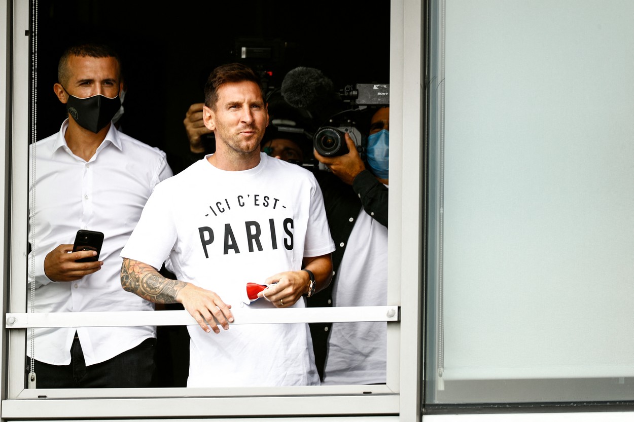 Lionel Messi a ajuns la Paris