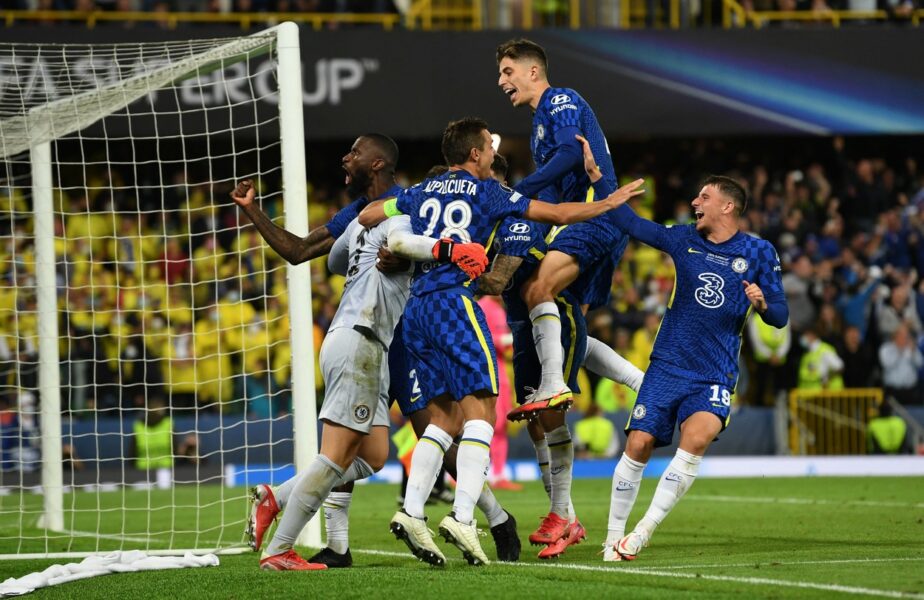 Chelsea – Villarreal 1-1 (6-5 d.l.d). Englezii câştigă Supercupa Europei la lovituri de departajare. Tuchel a schimbat portarul în minutul 119!