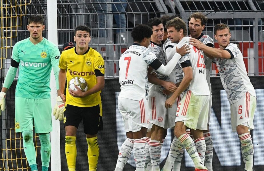 Borussia Dortmund – Bayern Munchen 1-3. Bavarezii au câștigat a 9-a Supercupă din istoria clubului. Erling Haaland, criză de nervi în fața lui Robert Lewandowski
