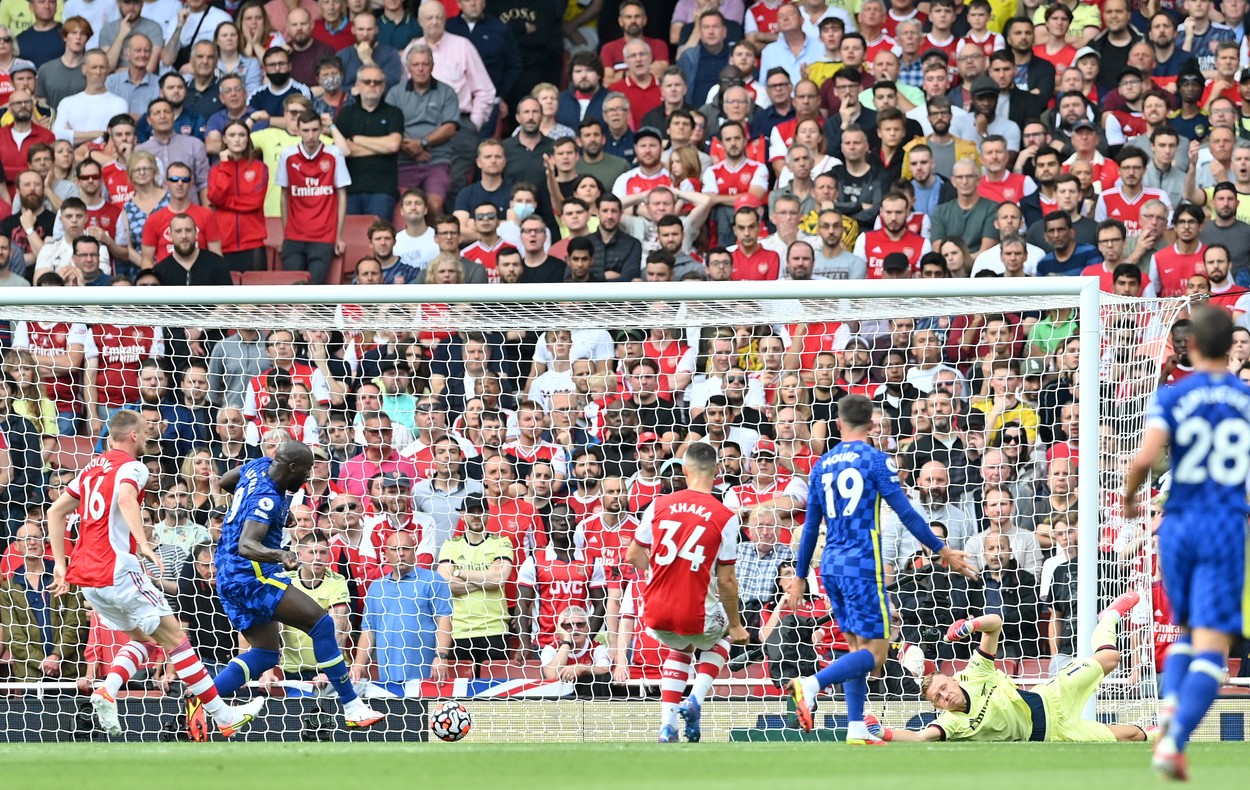 Romelu Lukaku, gol în doar 15 minute după revenirea la Chelsea. Performanţa stabilită în derby-ul cu Arsenal