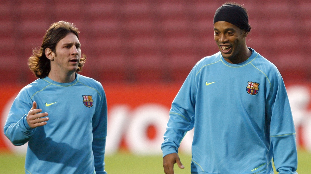 Ronaldinho, genial după transferul lui Lionel Messi la PSG