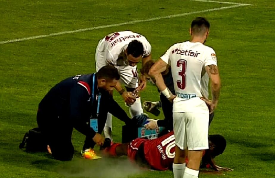 FC Botoşani – CFR Cluj | Emmanuel Culio l-a pus la pământ pe Hervin Ongenda cu o intrare dură! Decizie uluitoare a lui Radu Petrescu după gestul golănesc