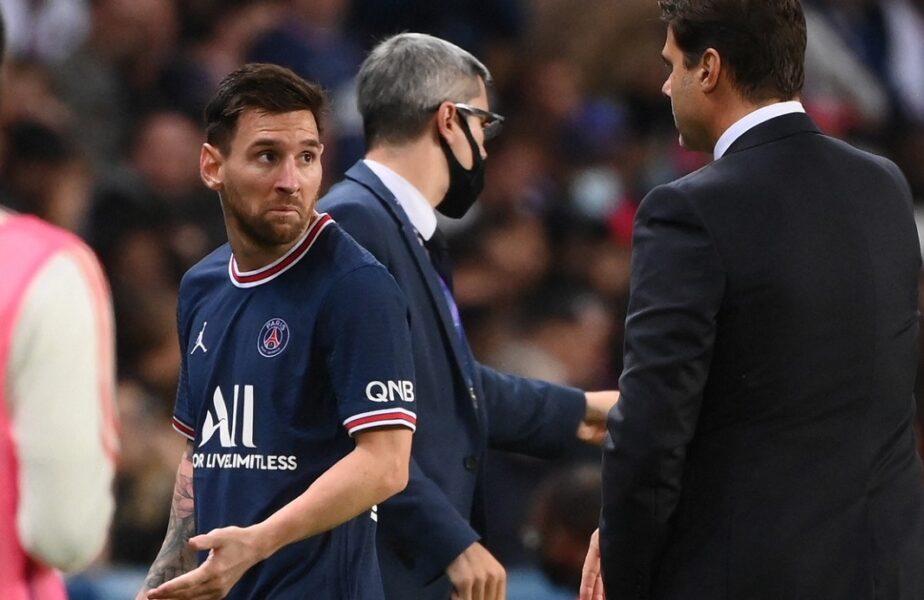 Presa din Spania a luat foc după scandalul uriaș de la PSG – Lyon 2-1. „Messi s-a simțit oribil! Pochettino se va certa cu toți trei”