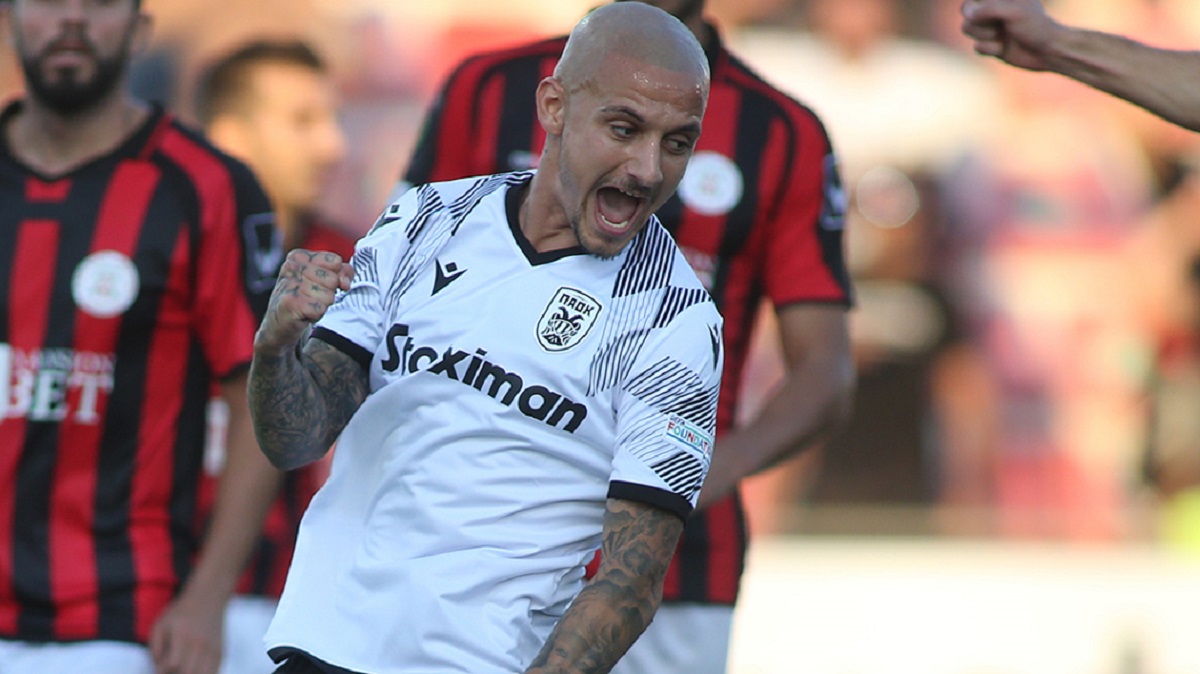 Alexandru Mitriță, primul gol la PAOK Salonic! Echipa lui Răzvan Lucescu s-a distrat în Gibraltar