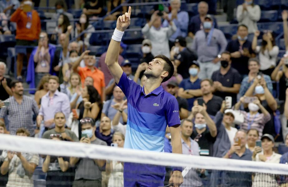 Novak Djokovic, la două victorii de două recorduri istorice! L-a bătut pe Berrettini în sferturi, la US Open