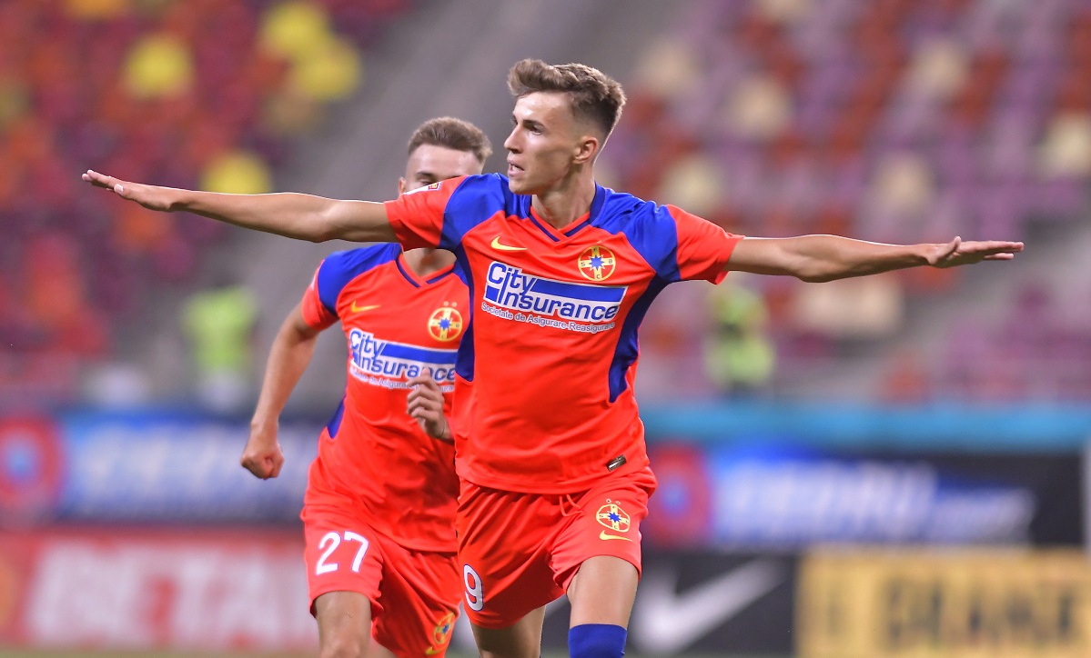 FCSB – CFR Cluj | Octavian Popescu, execuția sezonului în Liga 1. Gol extraterestru reușit de „perla lui Gigi Becali. Mingea s-a oprit în vinclu