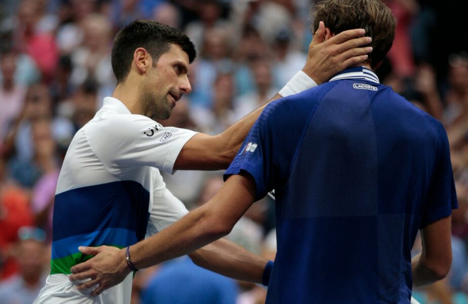 US Open 2021 | Novak Djokovic a izbucnit în plâns, după ce a ratat un rezultat istoric: ”Sunt cel mai fericit om de pe Pământ” Medvedev: ”Ești cel mai mare jucător din istorie”