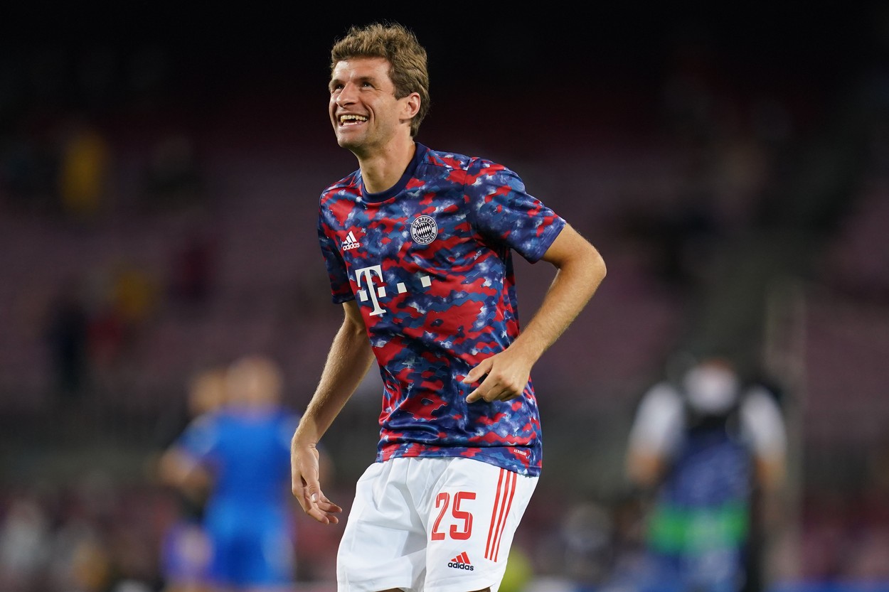 Thomas Muller e cel mai mare coşmar al Barcelonei în Liga Campionilor. Cifre uluitoare în meciurile jucate împotriva catalanilor. Lewandowski scrie în continuare istorie