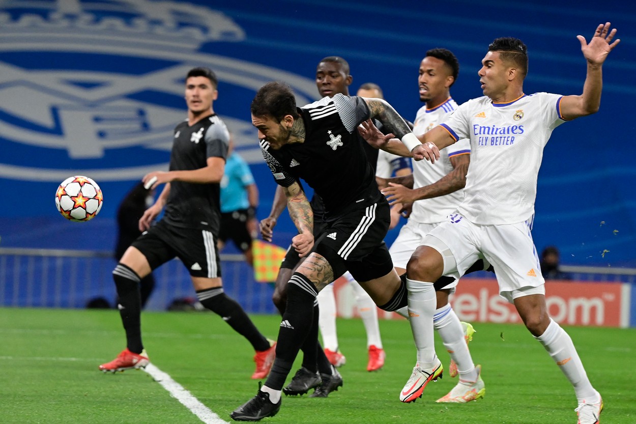 Sheriff Tiraspol, surpriza sezonului în Liga Campionilor! Campioana Moldovei a rescris istoria în faţa lui Real Madrid. A dat lovitura pe final de meci
