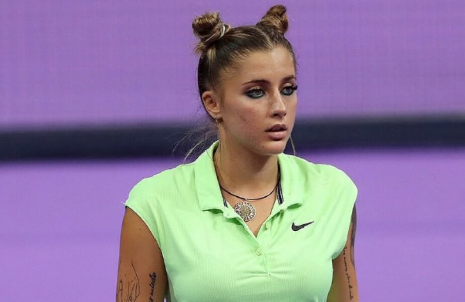 Lovitura de imagine dată de rebela tenisului românesc, Andreea Prisăcariu. ”E peste campioana de la Roland Garros”