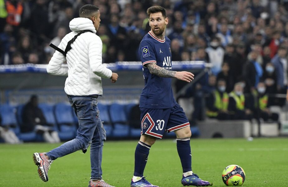 Marseille – PSG 0-0 | Messi Mania continuă și în Franța! Un suporter a pătruns pe teren și a oprit atacul starului argentinian