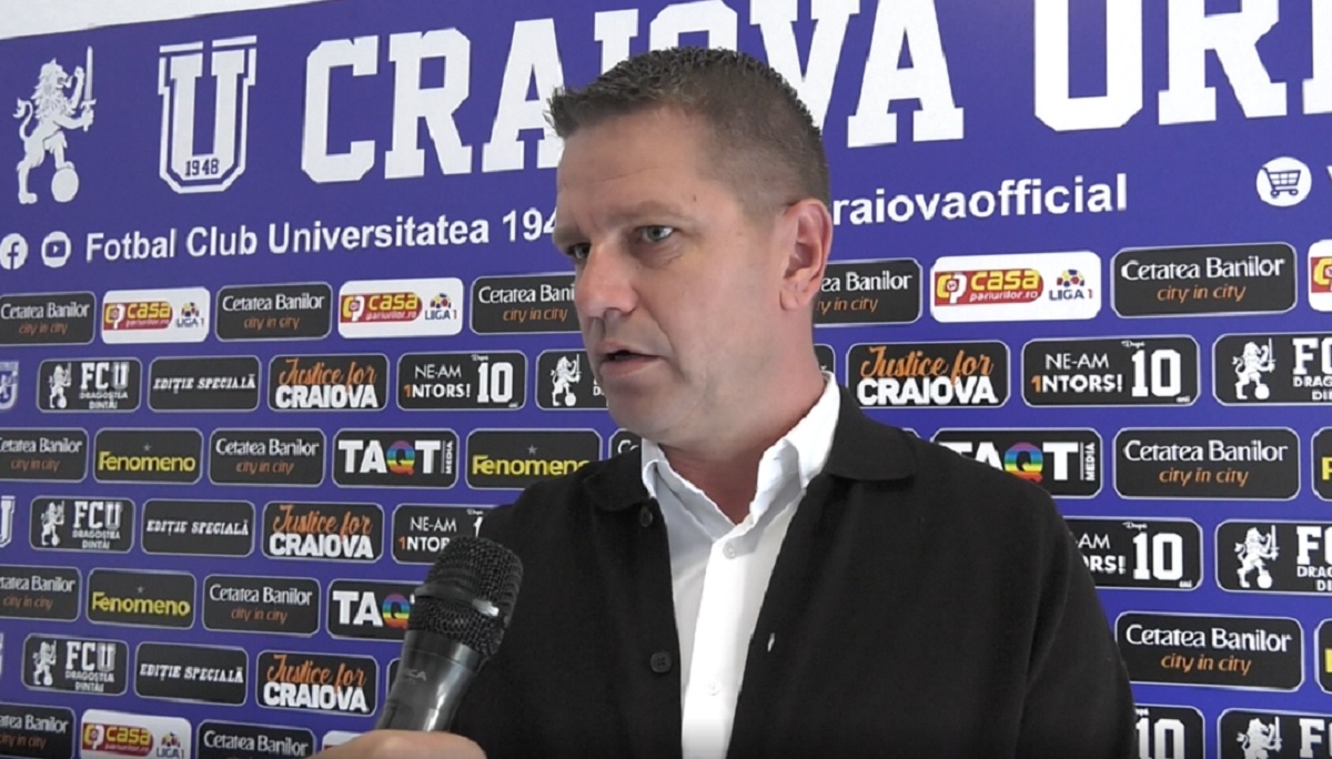 Flavius Stoican, prima reacţie după ce a semnat cu FC U Craiova 1948. „Nu m-a interesat câţi bani îmi dă familia Mititelu. Mesajul transmis jucătorilor