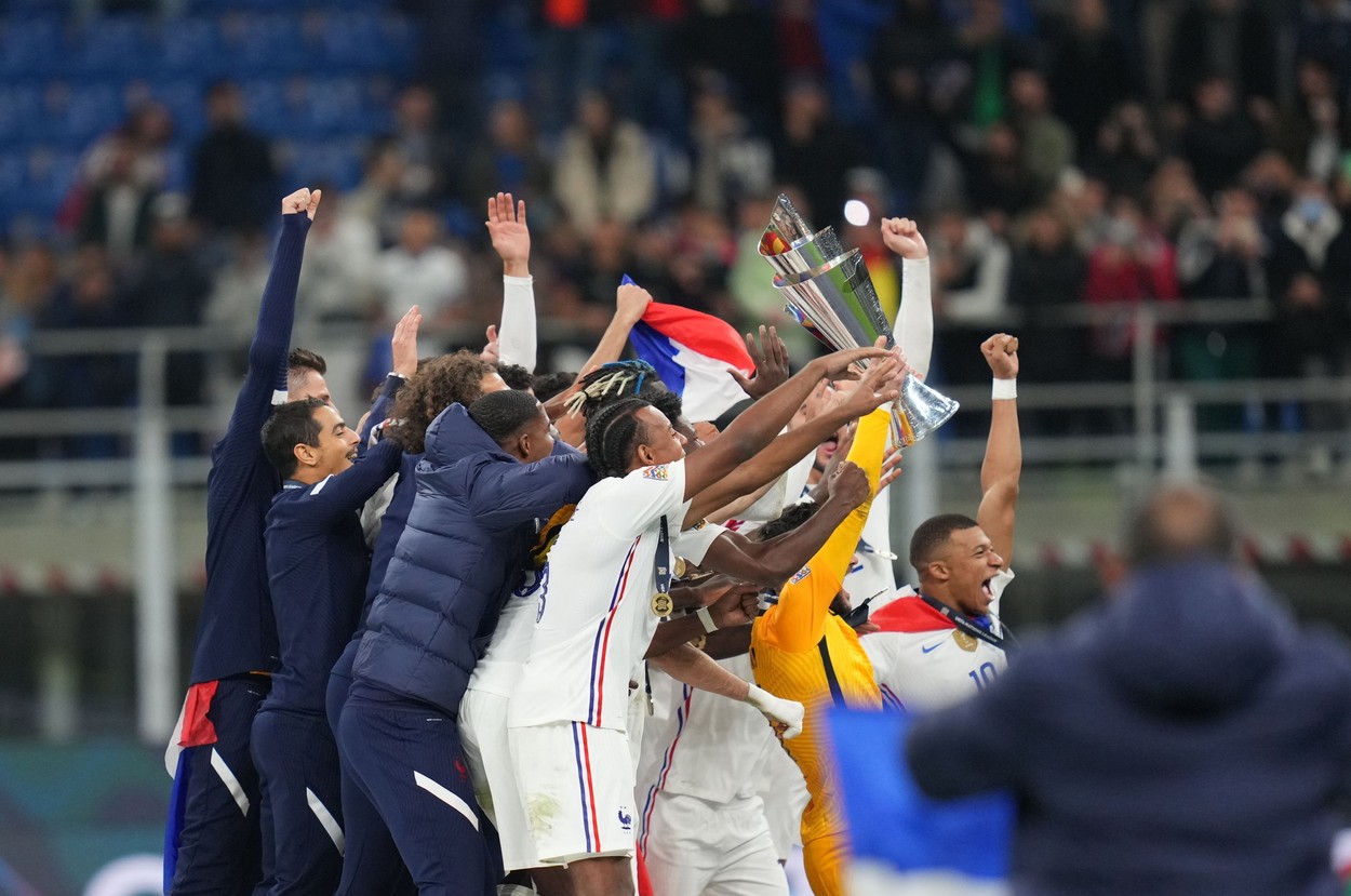 Spania – Franța 1-2 | Finală nebună la Milano! „Cocoșii galici au câștigat Liga Națiunilor. Karim Benzema și Kylian Mbappe, eroii lui Didier Deschamps