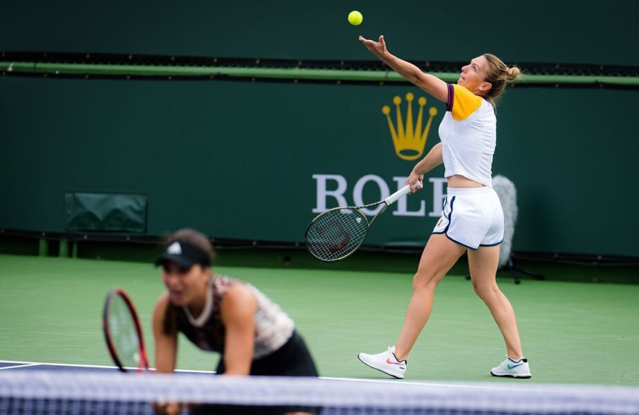 Indian Wells 2021 | Simona Halep și Elena Ruse, eliminate în „optimile” probei de dublu. Eșec în super-tiebreak pentru românce!