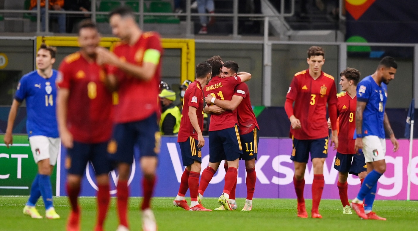 Italia - Spania 1-2. Ibericii au stopat seria istorică a Squadrei Azzurra