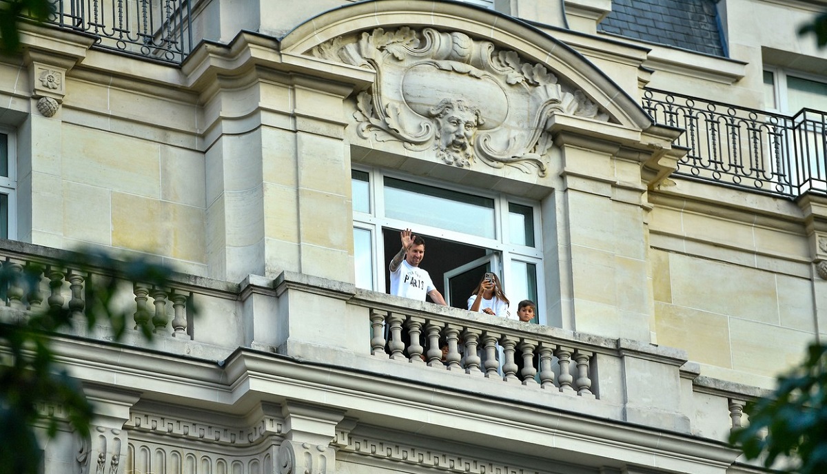 Lionel Messi stă în hotel alături de familie