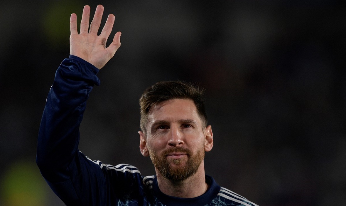 Lionel Messi, moment incredibil la antrenamentele Argentinei