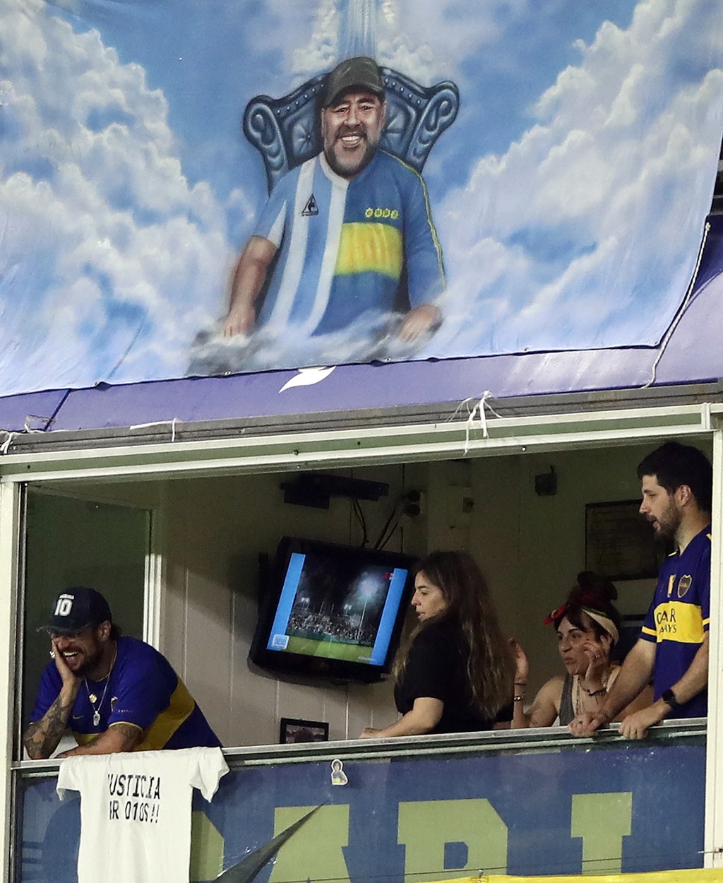 Diego Maradona, omagiat pe La Bombonera / Profimediaimages
