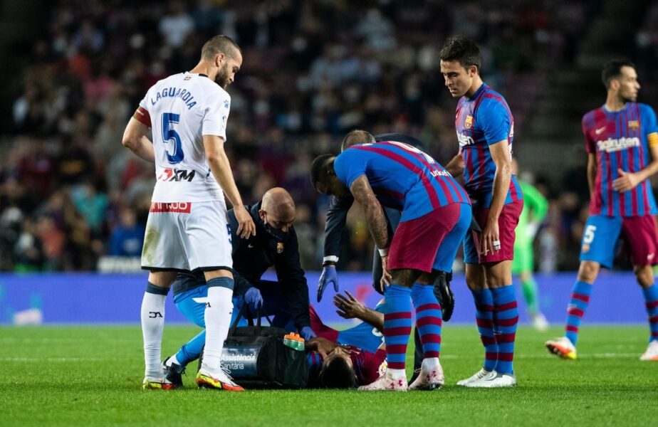 Primul diagnostic pentru Sergio Aguero! Noi amănunte despre atacantul Barcelonei. A acuzat dureri în meciul cu Alaves