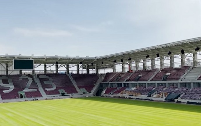 CNI, comunicat oficial despre noul stadion Rapid. „Lucrările sunt finalizate și arena va fi predată către beneficiar!”