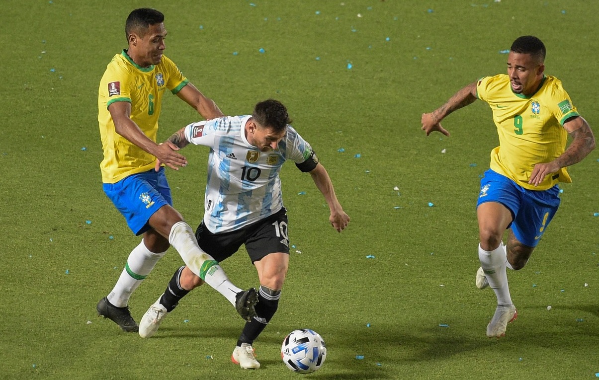 Reacția lui Lionel Messi după Argentina - Brazilia