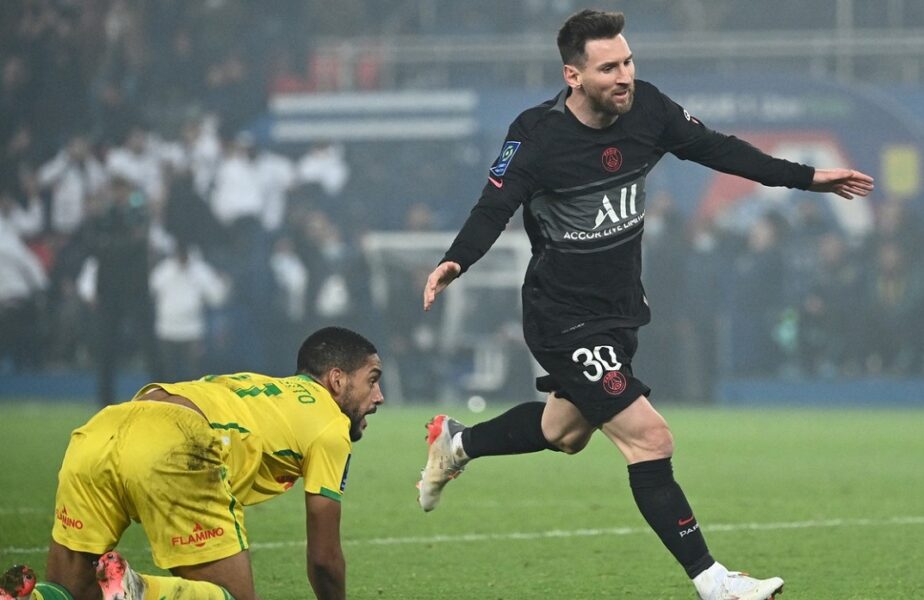 Lionel Messi, primul gol în Ligue 1! Reușită fabuloasă în PSG – Nantes 3-1. S-a bucurat nebunește alături de Kylian Mbappe