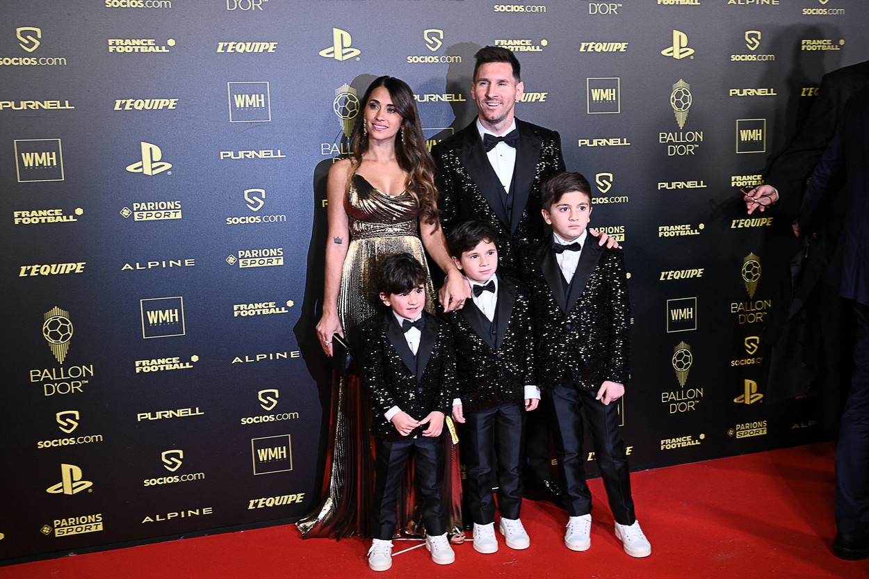 Balonul de Aur 2021 | Lionel Messi, apariţie de senzaţie pe covorul roşu