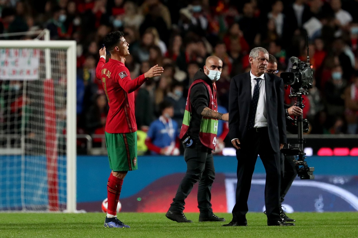 Cristiano Ronaldo, în lacrimi după Portugalia – Serbia 1-2! Starul portughez a cedat nervos în fața lui Fernando Santos