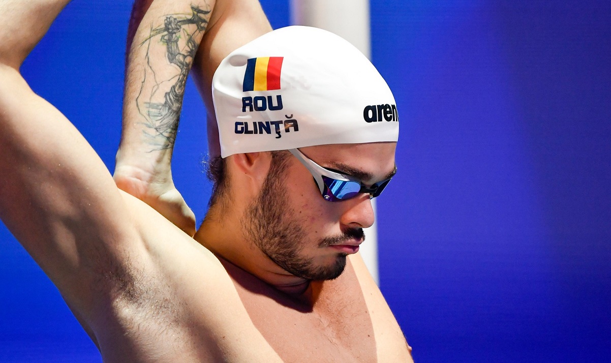 Robert Glință, locul 8 în finala probei de 100 metri spate la Campionatul Mondial de natație