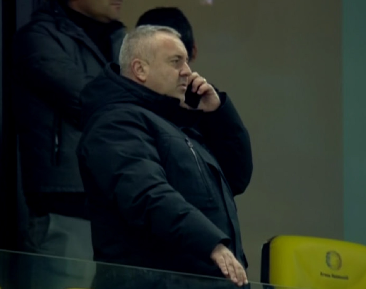 Rapid – FC Botoșani 1-1 | Mihai Iosif, prima reacție după ce a văzut meciul din tribună. „Nu am dat indicații, mă uitam prin telefon. Mesaj pentru Moș Crăciun: „I-am trimis o scrisoare :)