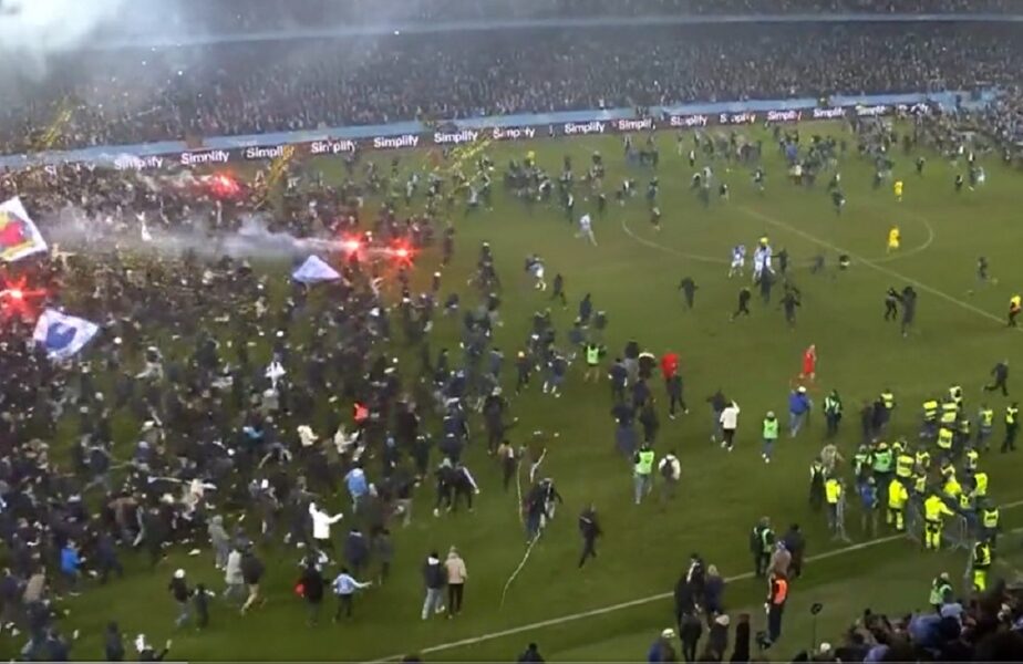 Imagini fabuloase din Suedia! Fanii lui Malmo au invadat gazonul, după ce echipa lor a câștigat titlul. Final dramatic de campionat