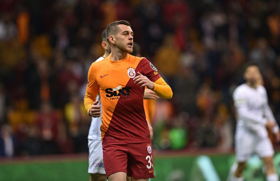 Alexandru Cicâldău a marcat în derby-ul Galatasaray – Trabzonspor 1-2. Capitolul la care nu are rival la gruparea Cim Bom
