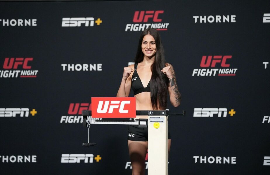 Diana Belbiță revine în UFC în februarie! ”Prințesa Războinică” luptă în Las Vegas cu o braziliancă