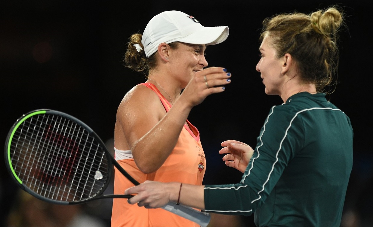 Australian Open 2022 | Simona Halep s-a antrenat cu Ashleigh Barty. Cele două se pot întâlni într-o finală de vis