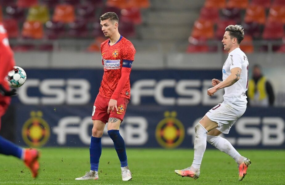 ”Florin Tănase dormea pe teren!”. Gigi Becali și-a făcut praf căpitanul după FCSB – CFR 3-3: ”Păi, ce, te gândești la plecare?”
