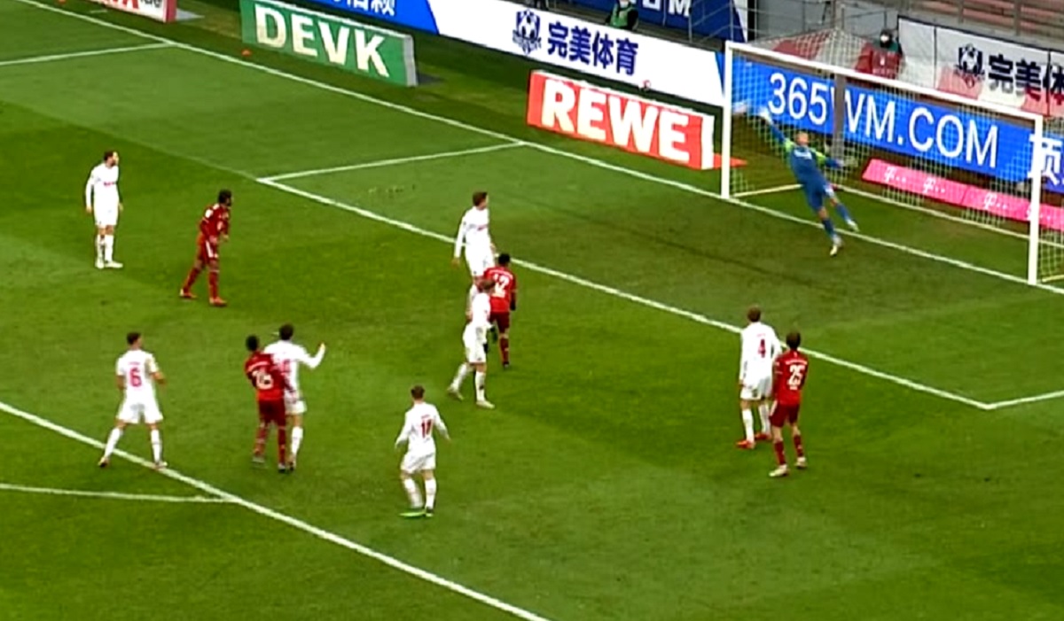 Corentin Tolisso, gol de generic în FC Koln - Bayern
