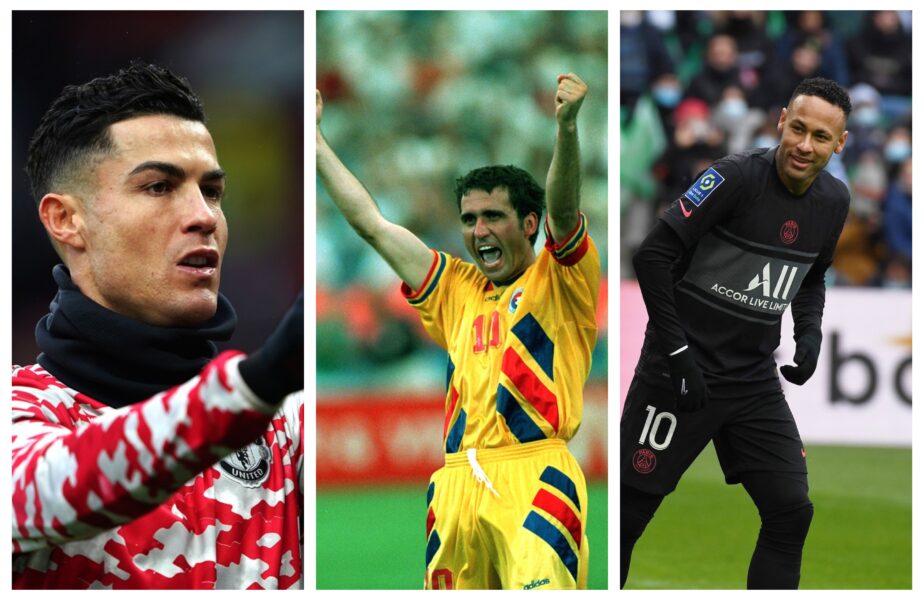Ziua zeilor fotbalului. Gheorghe Hagi, Cristiano Ronaldo și Neymar, marii sărbătoriți. Toate vedetele născute pe 5 februarie