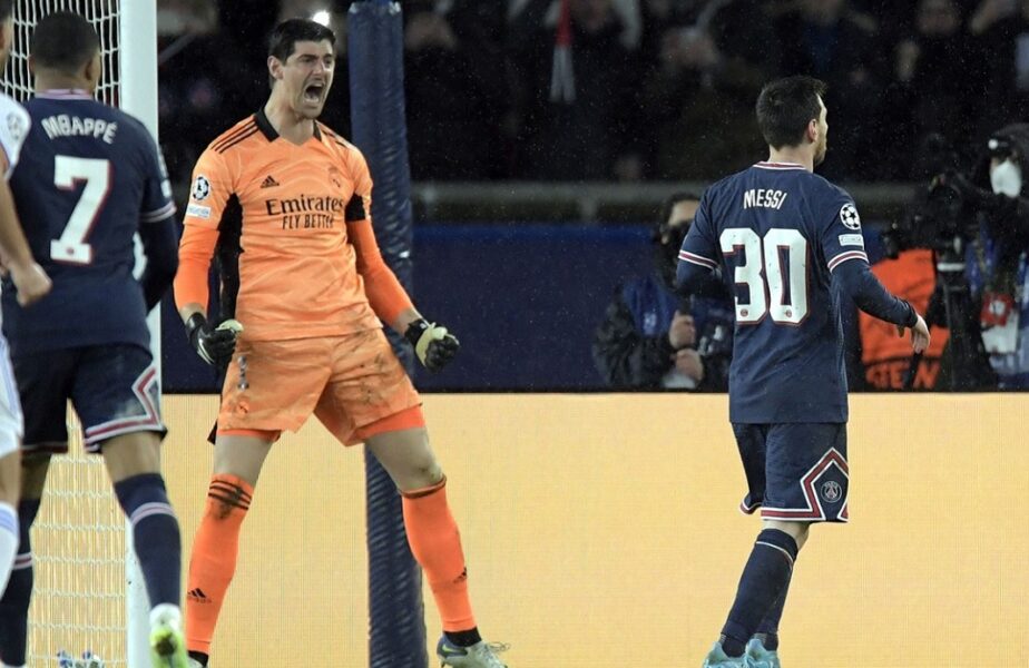 PSG – Real Madrid 1-0 | „L-am studiat!” Reacția lui Thibaut Courtois după ce i-a apărat penalty-ul lui Lionel Messi. Ce a spus despre golul fabulos încasat de la Kylian Mbappe