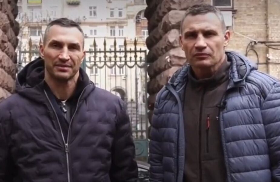 Veste teribilă pentru fraţii Klitschko! Sunt printre cei 23 de ucraineni de pe „lista neagră” a lui Vladimir Putin. 400 de mercenari sunt pe urmele lor