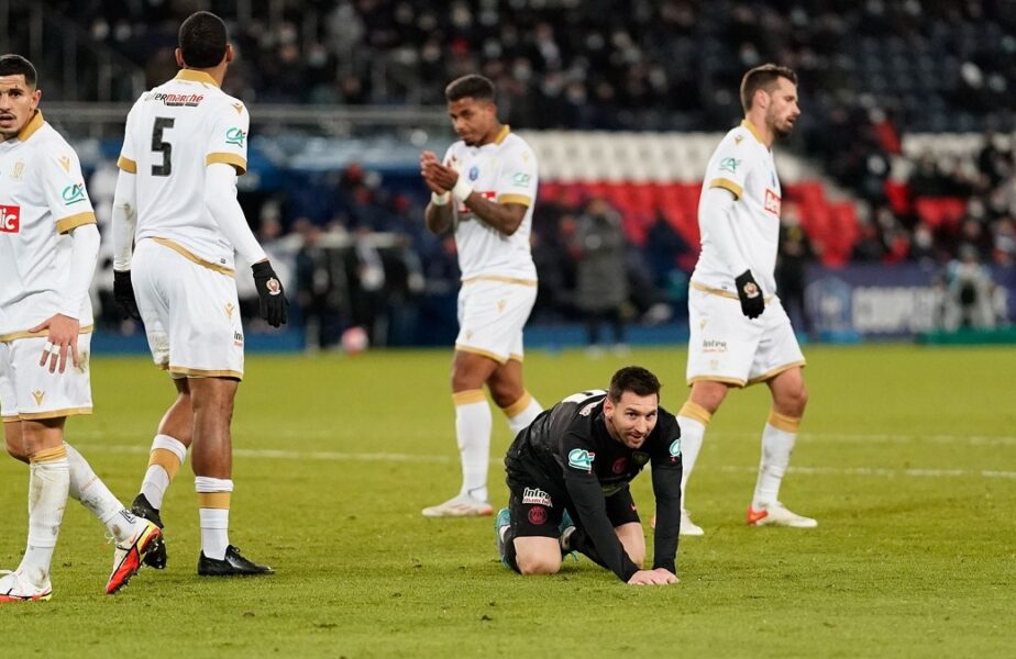 PSG – Nice 0-0 (5-6 d.l.d). Lionel Messi și Kylian Mbappe, eliminați din „optimile” Cupei Franței. Un nou obiectiv ratat de starurile lui Pochettino!