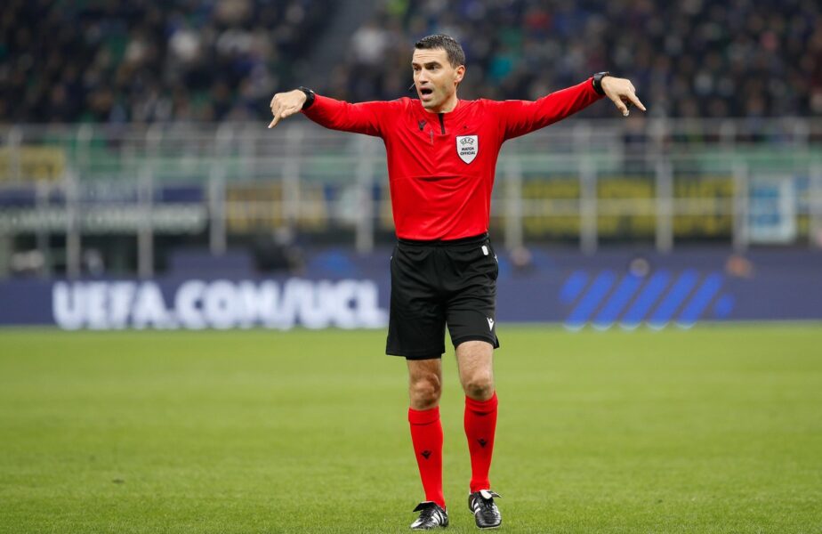 Ovidiu Hațegan, delegare de cinci stele! Arbitrul român va sta la centru în duelul de foc Atletico Madrid – Manchester United