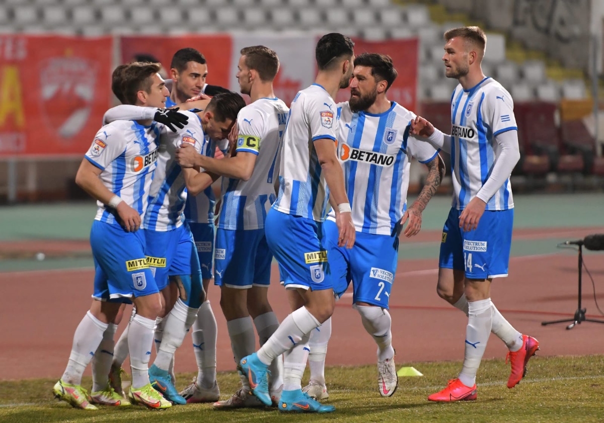 Universitatea Craiova – FC Voluntari 1-0 | Oltenii obţin al cincilea succes consecutiv şi le suflă în ceafă rivalelor CFR Cluj şi FCSB! Cum arată clasamentul