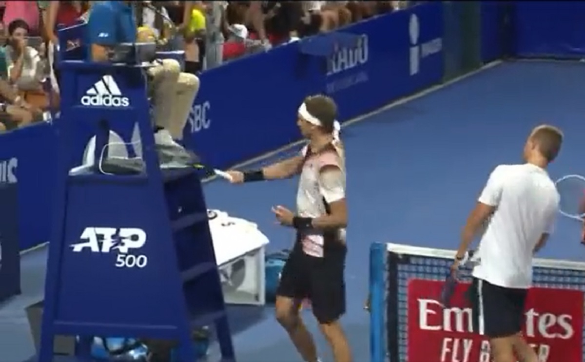 Alexander Zverev, prima reacție după ieșirea golănească de la Acapulco! Ce a spus după ce l-a înjurat pe arbitru și a lovit cu racheta scaunul