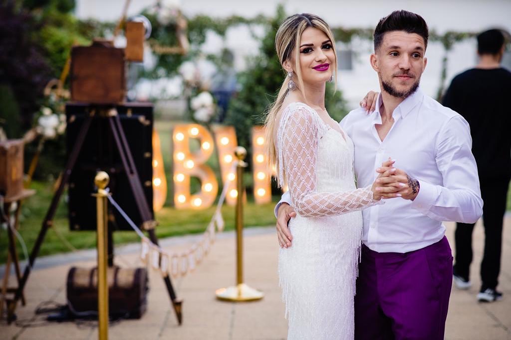 Dina Băluță și Alex Băluță s-au căsătorit