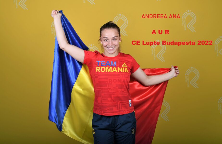 Andreea Ana a scris istorie pentru sportul românesc! Tânăra a devenit prima campioană europeană la lupte din țara noastră
