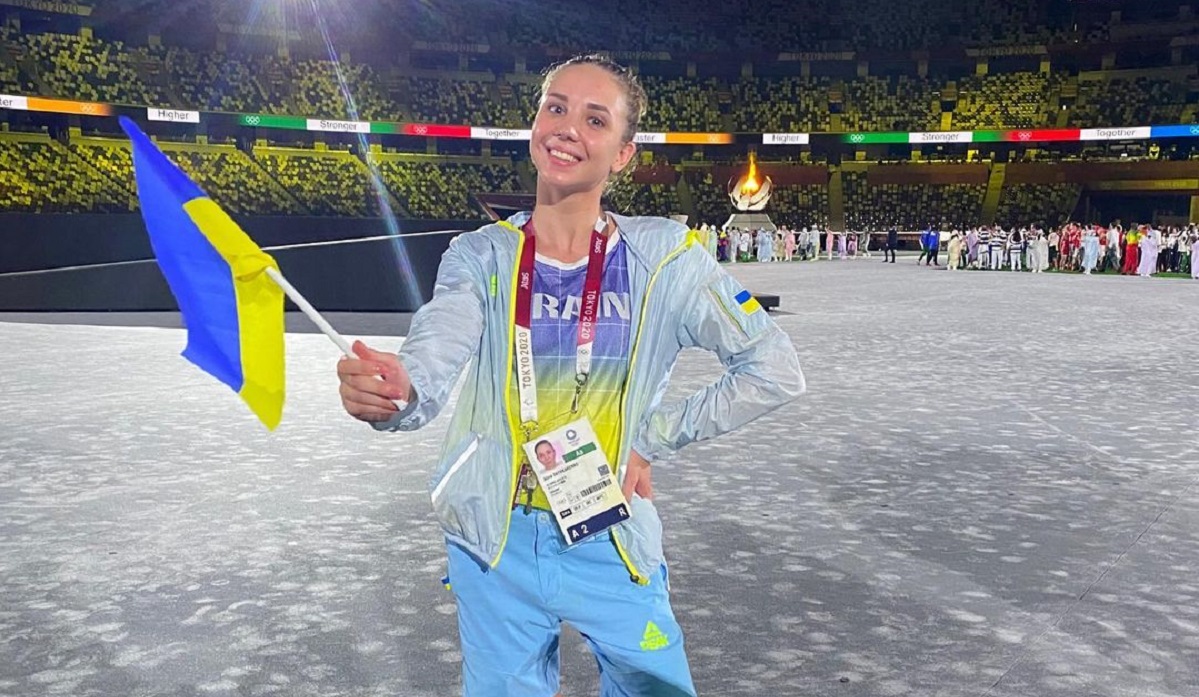 Alina Shynkarenko a reprezentat Ucraina la Jocurile Olimpice 2020